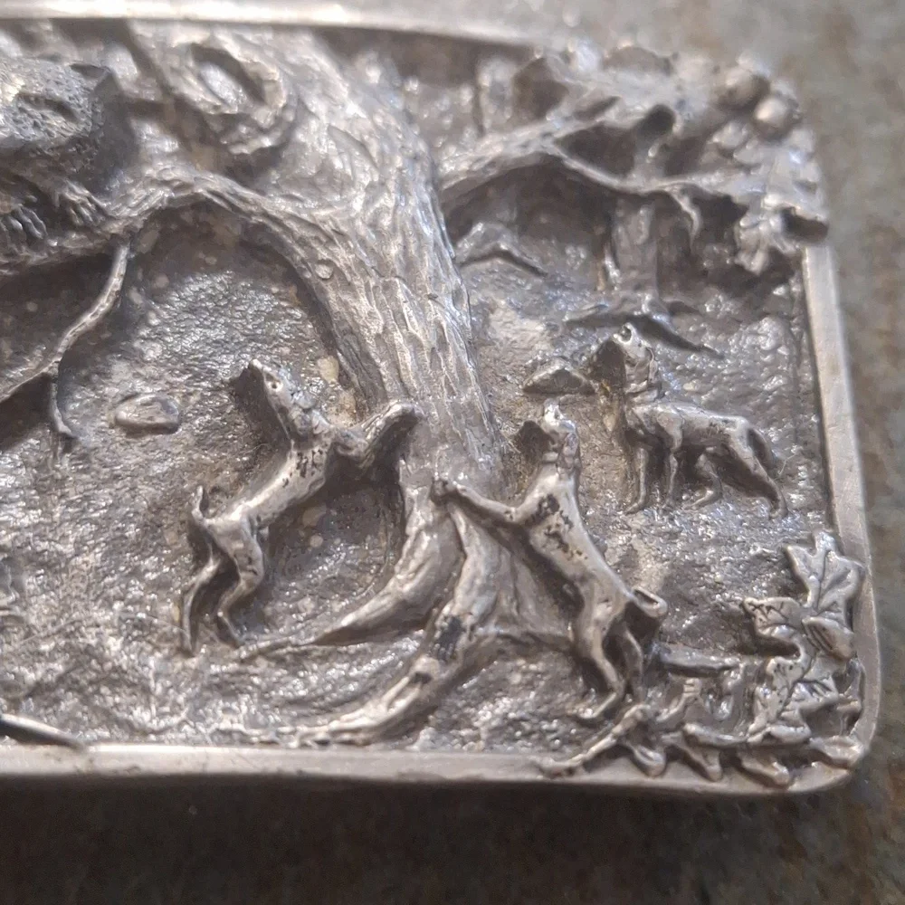 Vintage Bergamot Brass Works Belt Buckle